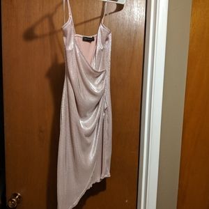 Rose gold dress NWOT
